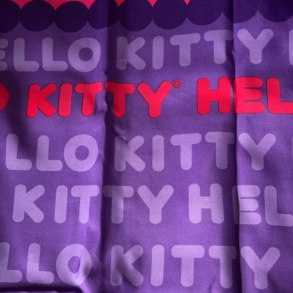 HELLO KITTY FABRIC SHOWER CURTAIN
